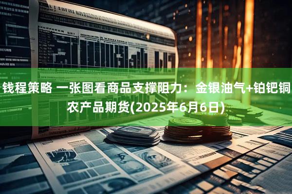 钱程策略 一张图看商品支撑阻力：金银油气+铂钯铜农产品期货(2025年6月6日)