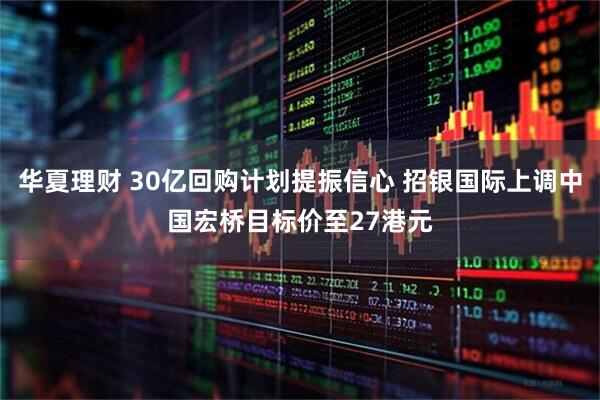 华夏理财 30亿回购计划提振信心 招银国际上调中国宏桥目标价至27港元